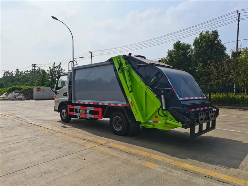 江淮駿鈴6方壓縮式垃圾車|價格|圖片|視頻